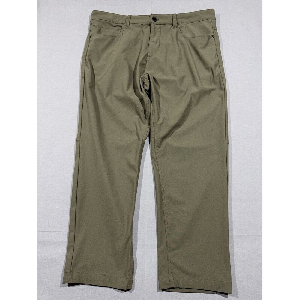 ZeroXposur Commuter 38x30 Olive Green Stretch Casual 5-Pocket Pants